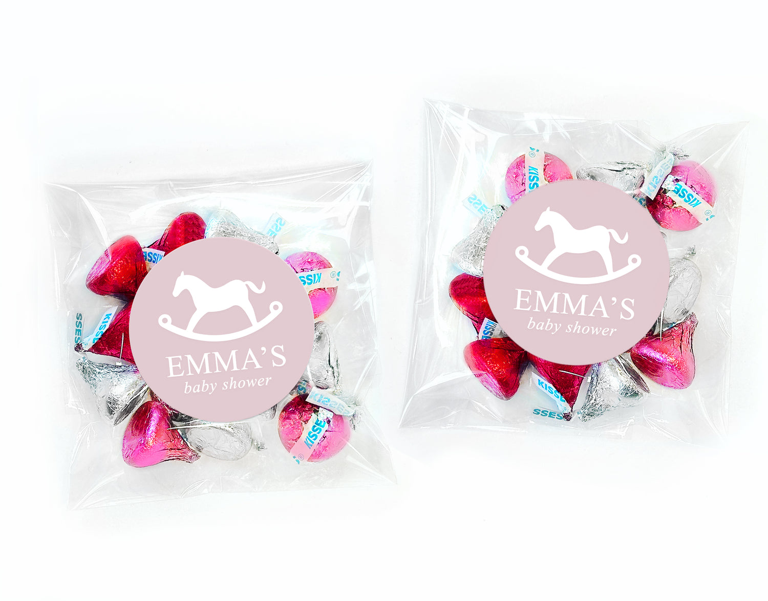 Favor Bags –  Rocking Horse –  Pink