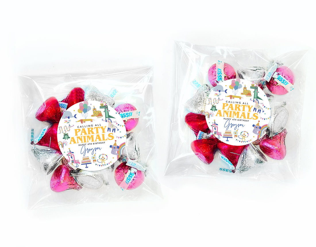 Favor Bags – Party Animals
