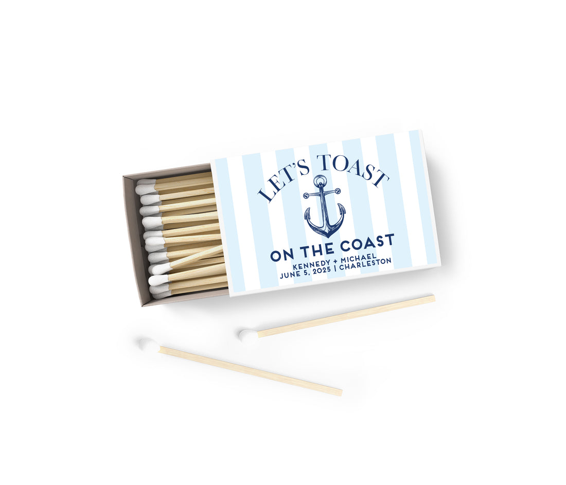 Matches – Toast On The Coast - Anchor