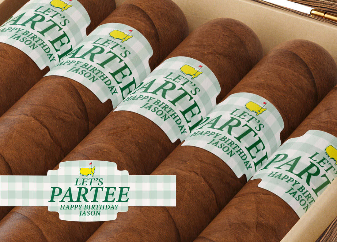Cigar Labels – Golf – Let&
