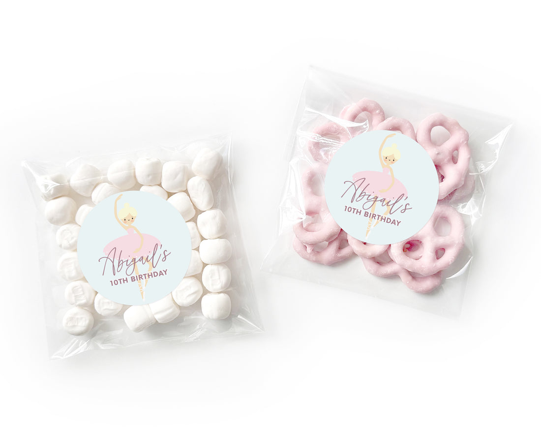 Favor Bags – Ballerina