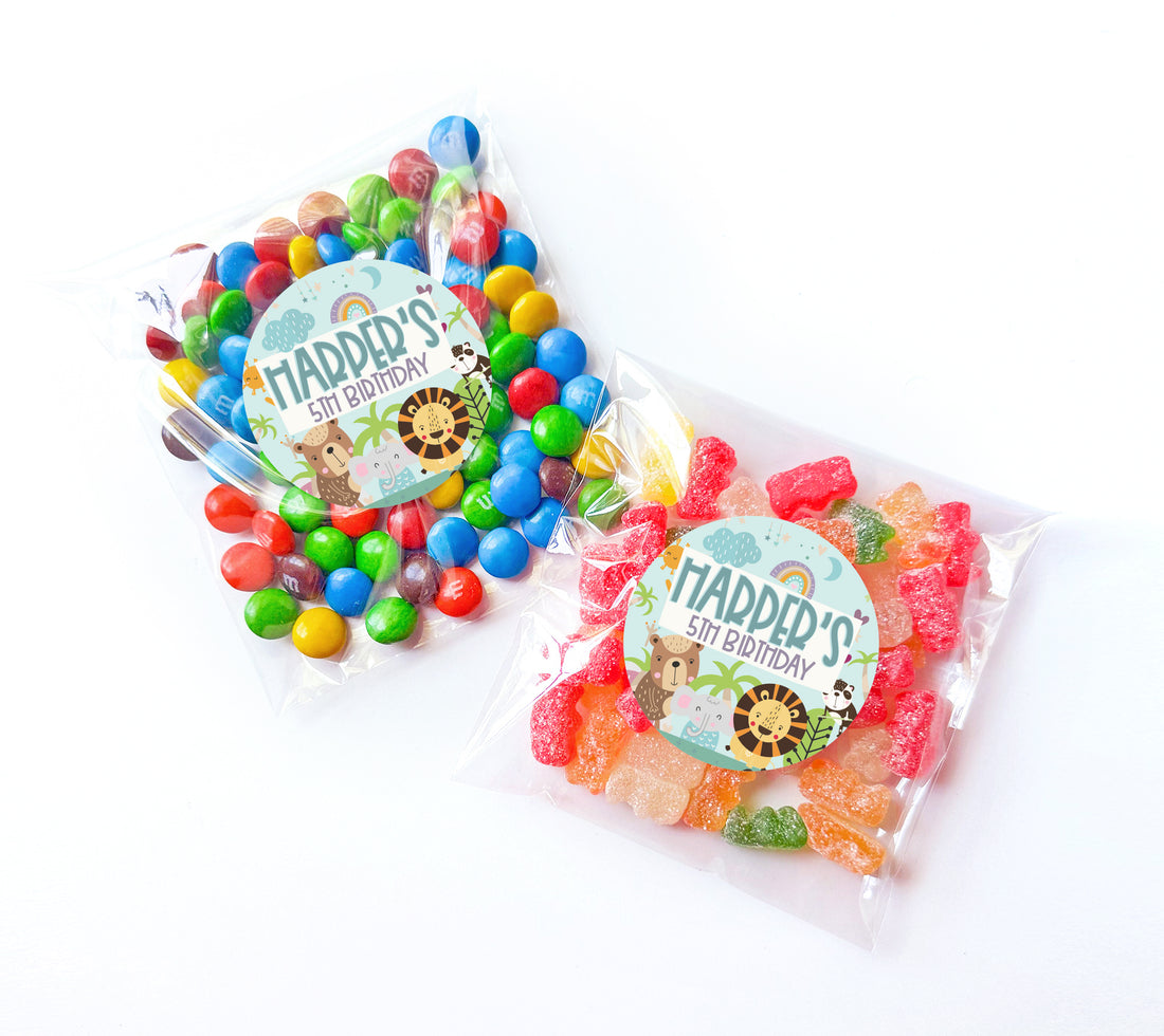 Favor Bags – Animals