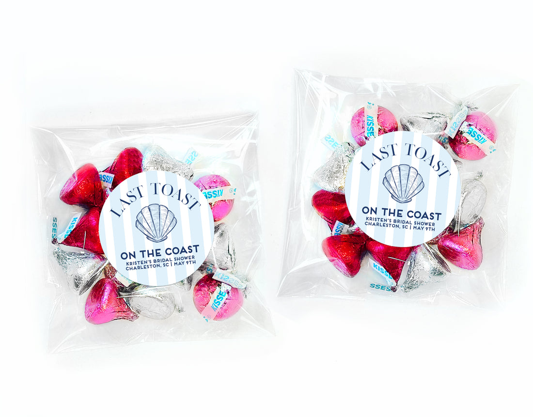 Favor Bags – Last Toast - Seashell