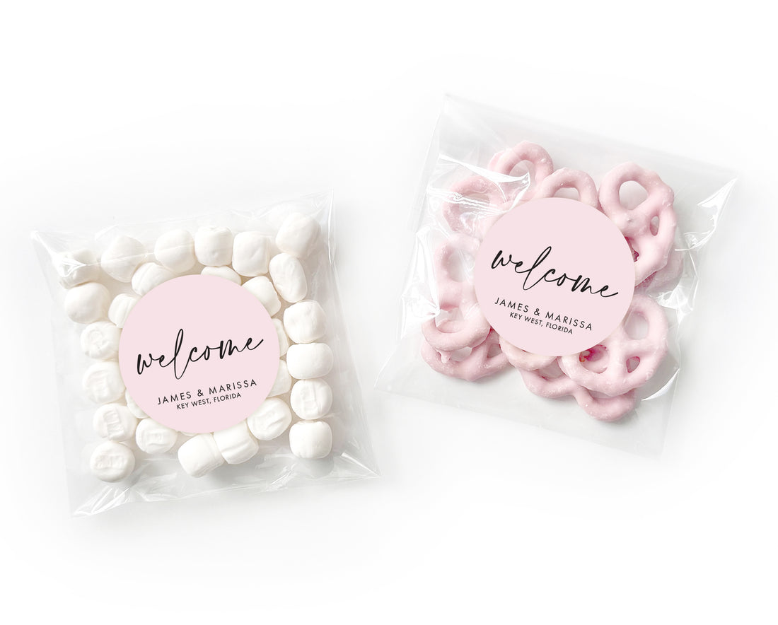 Favor Bags – Welcome