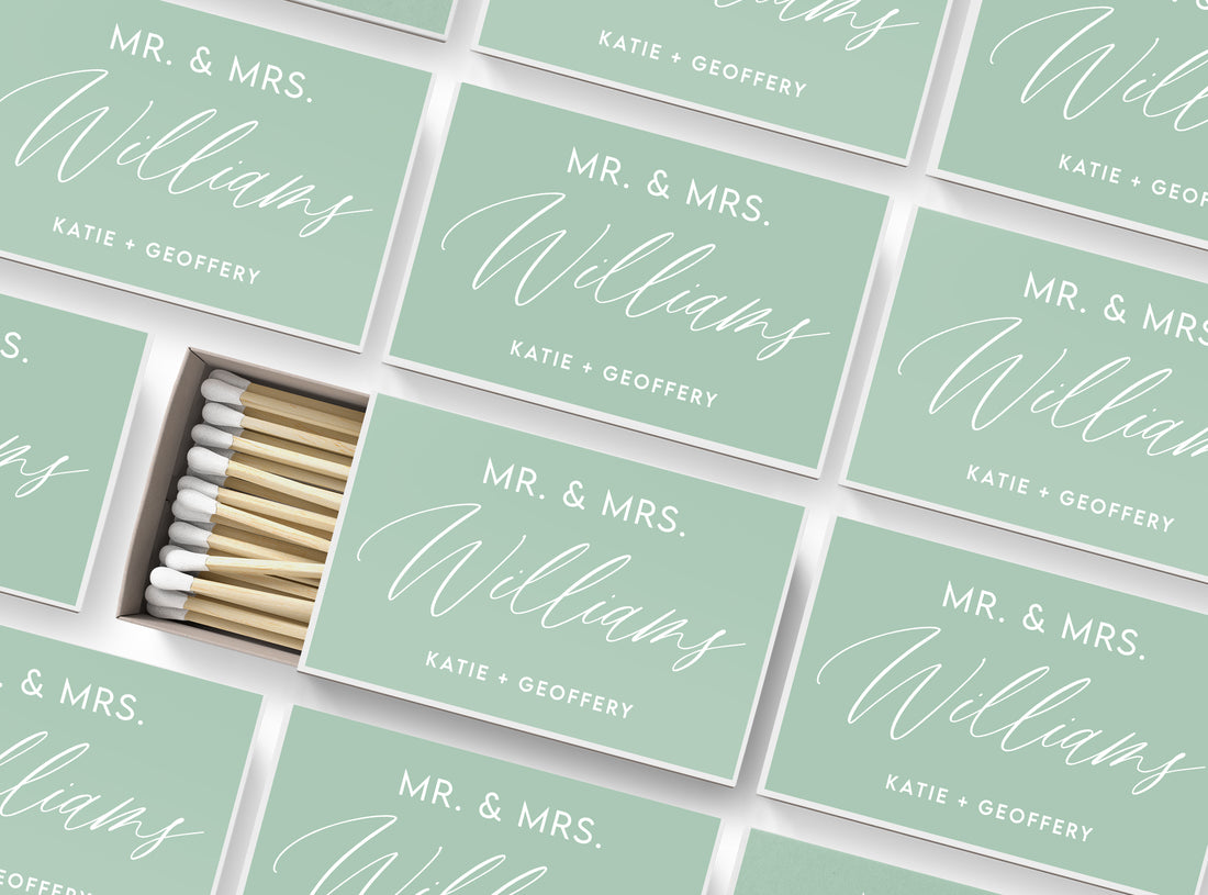 Matches – Mr. & Mrs. Last Name
