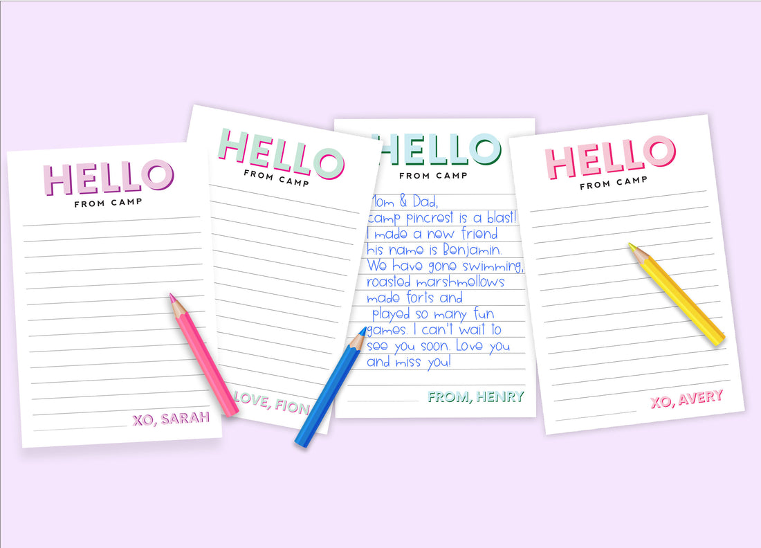 Notepads – Hello From Camp