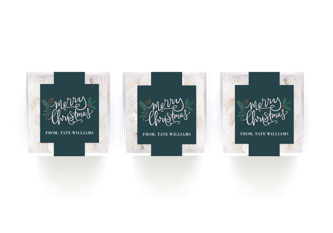 Clear Cubes – Elegant Greenery