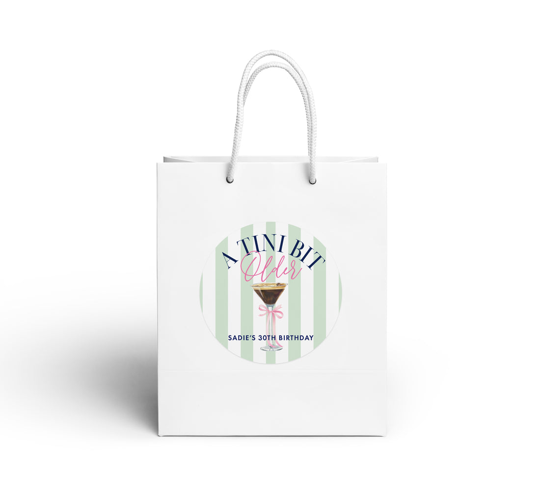 Gift Bag – Tini Bit Older - Espresso