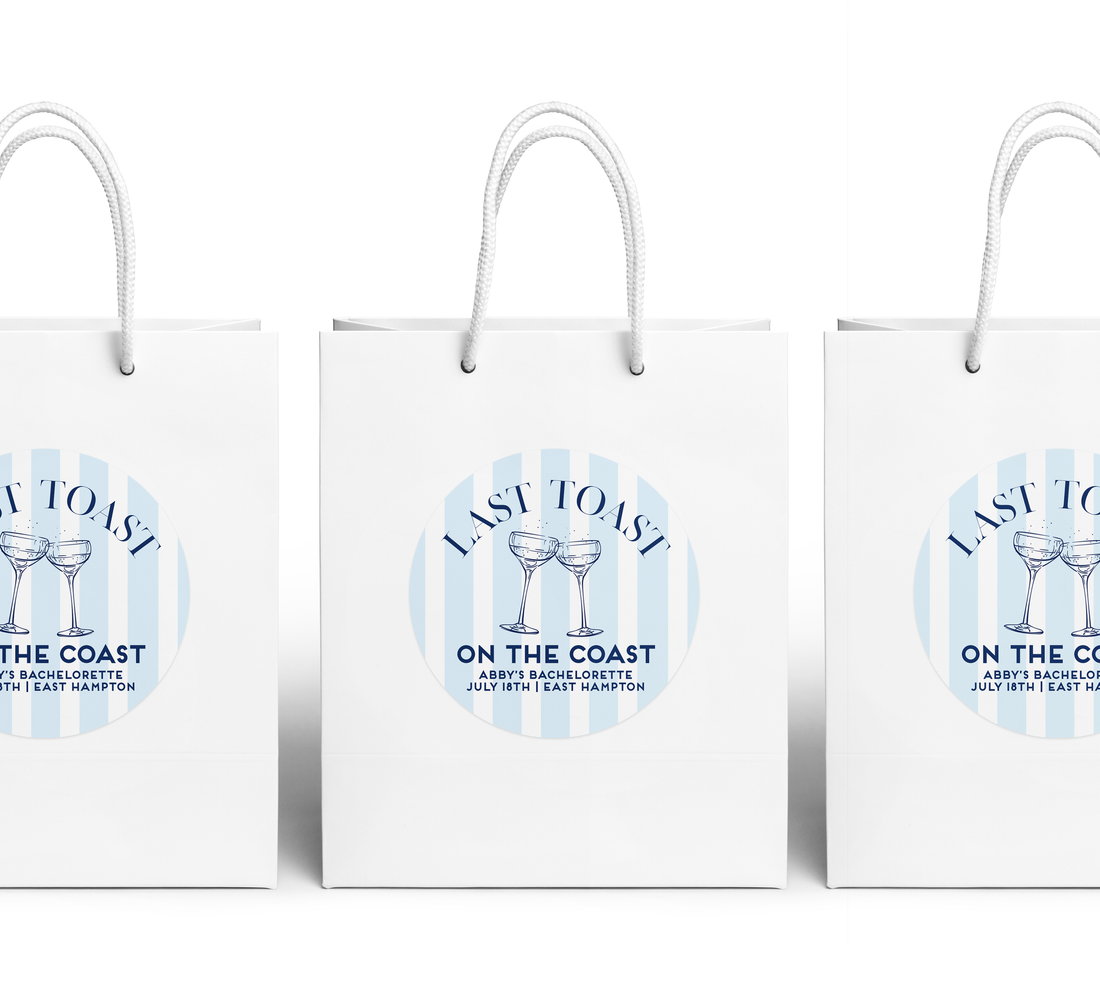 Gift Bag – Last Toast - Champagne Coupes