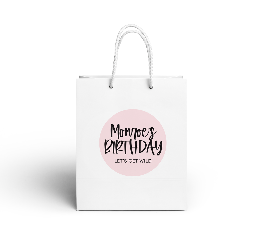 Gift Bag – Birthday Name