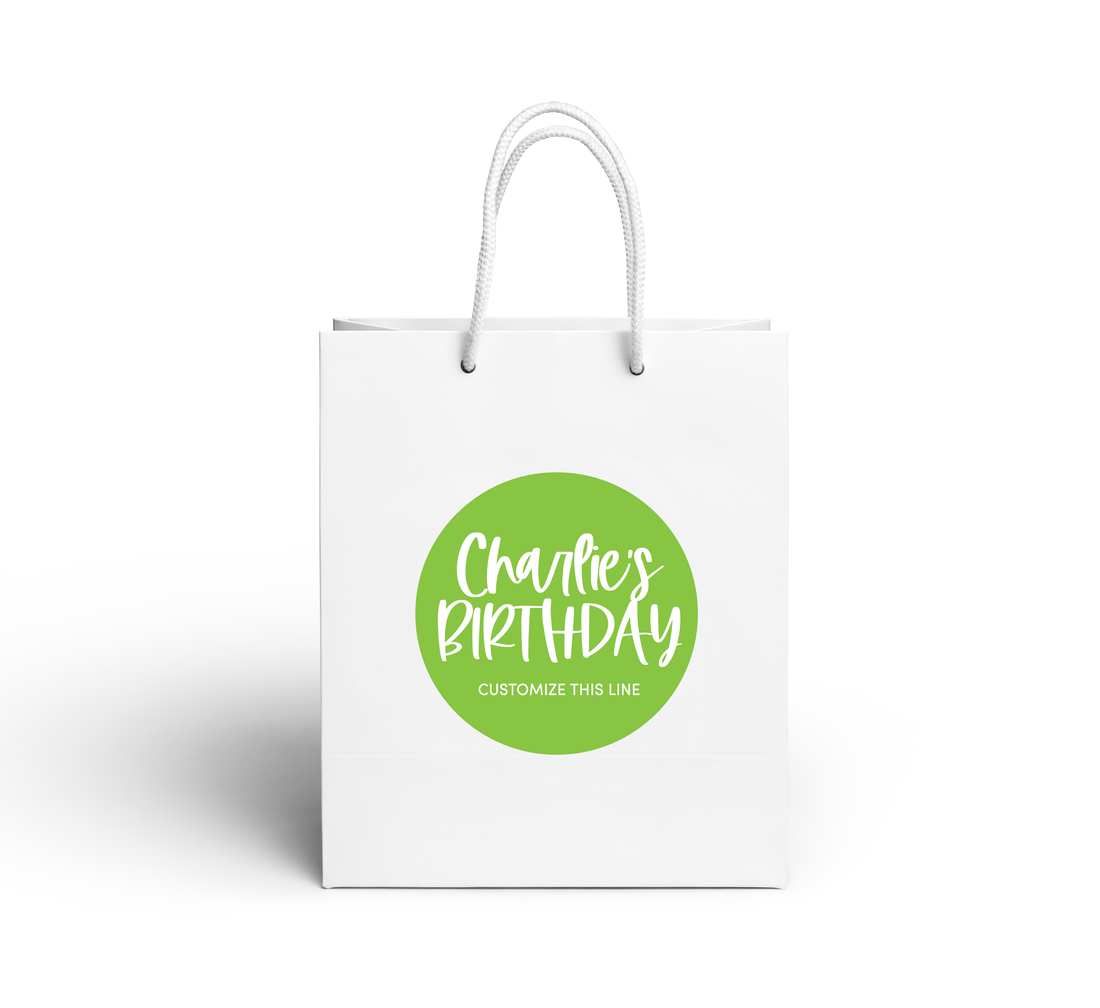 Gift Bag – Birthday Name