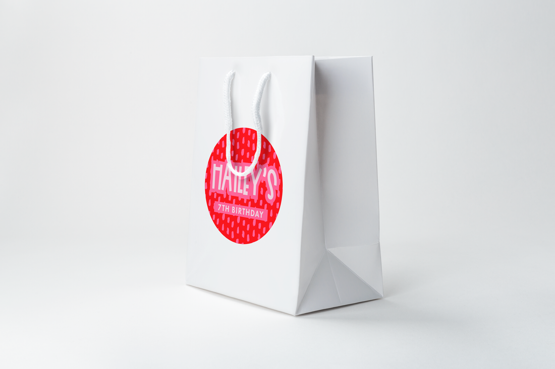 Gift Bag – Pink & Red