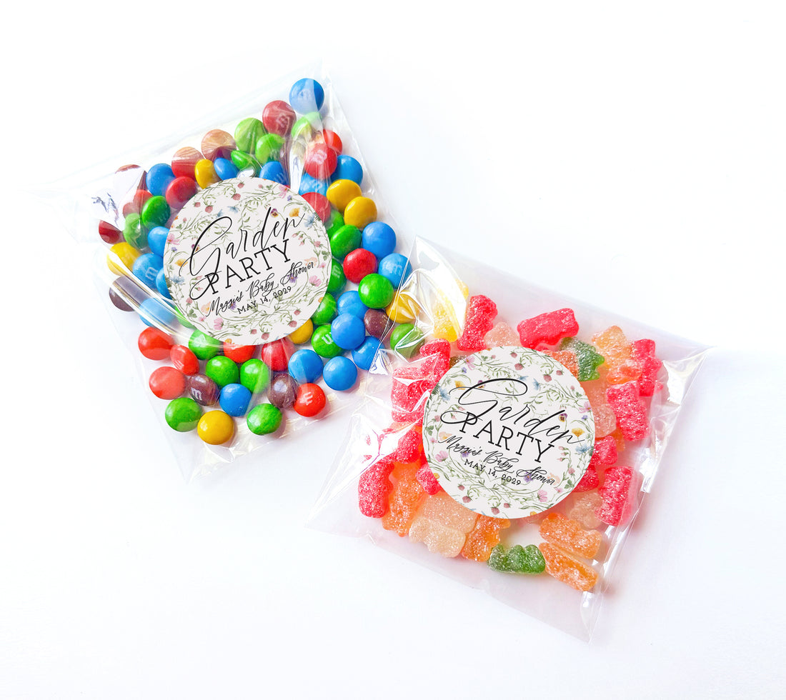 Favor Bags – Garden Party