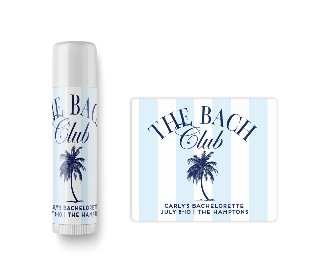 Lip Balm – The Bach Club Plam Blue White