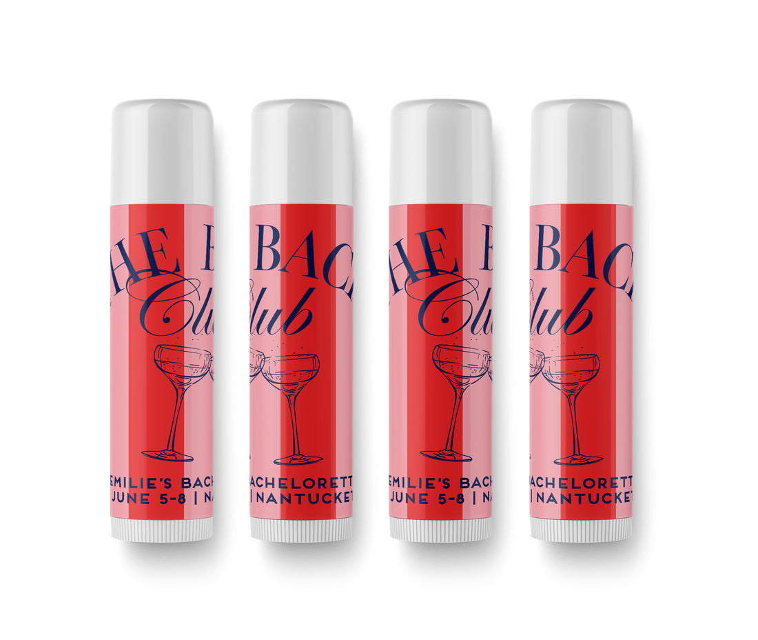 Lip Balm – The Bach Club Pink Red