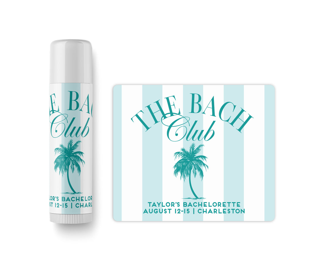 Lip Balm – The Bach Club Palm Mint White