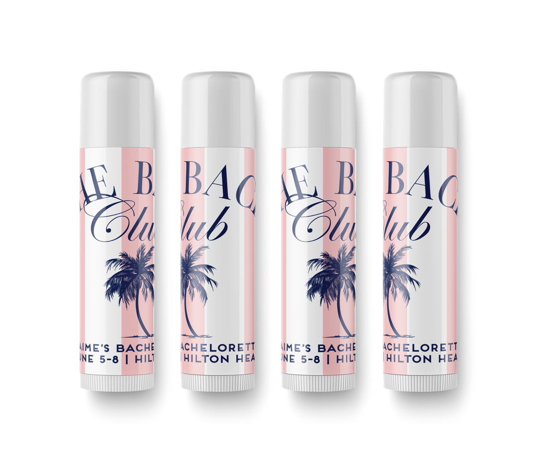 Lip Balm – The Bach Club Palm Pink Navy