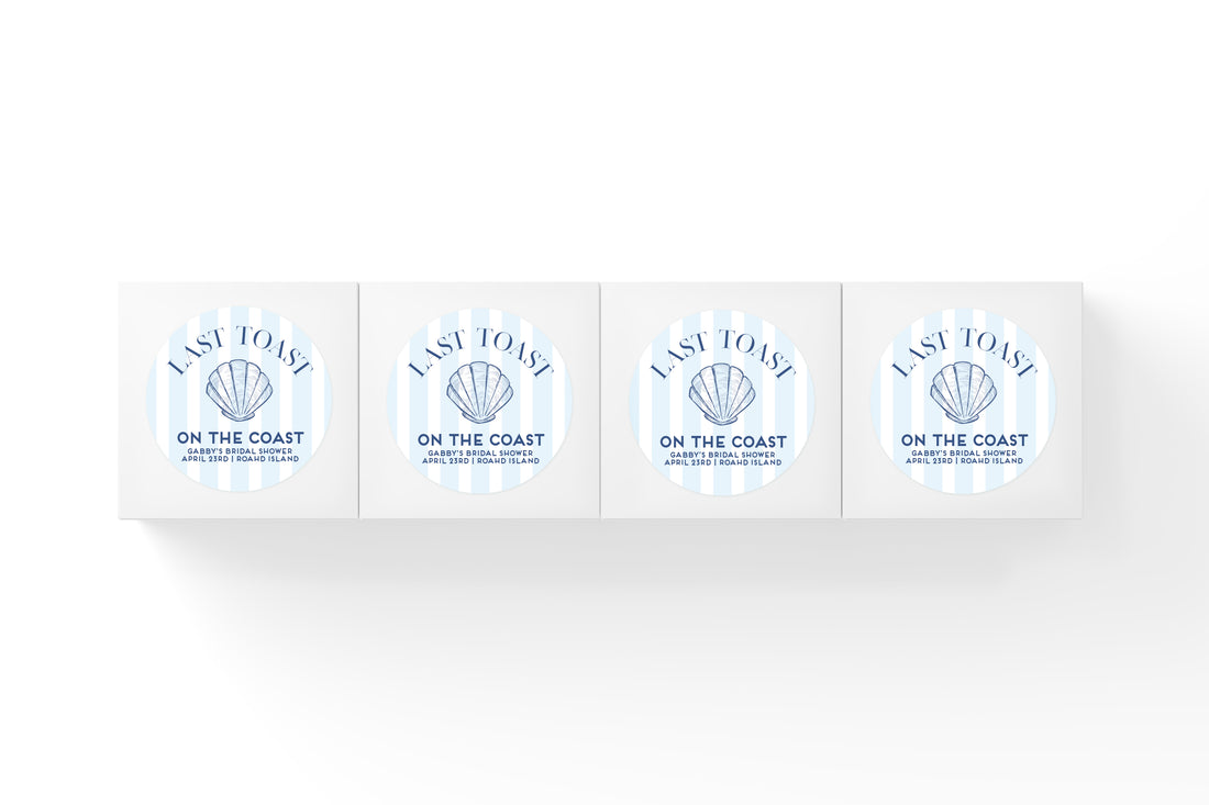 Favor Boxes – Last Toast - Seashell