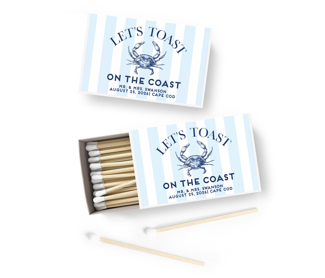 Matches – Toast On The Coast - Crab