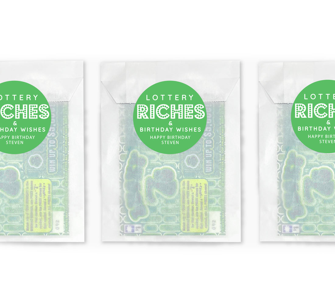 Lottery Envelopes – Riches & Birthday Wishes