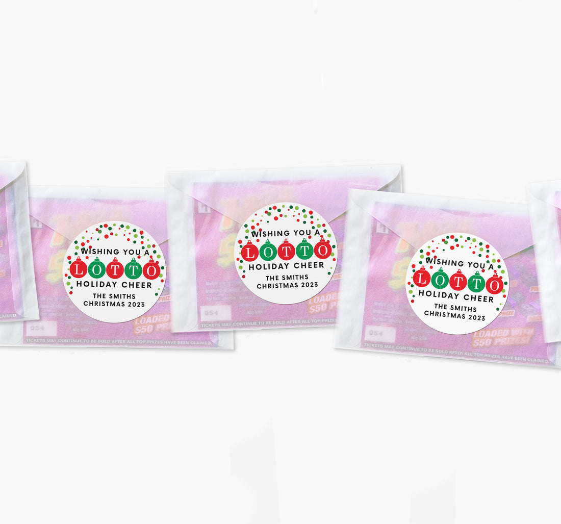 Lottery Envelopes – Holiday Cheer