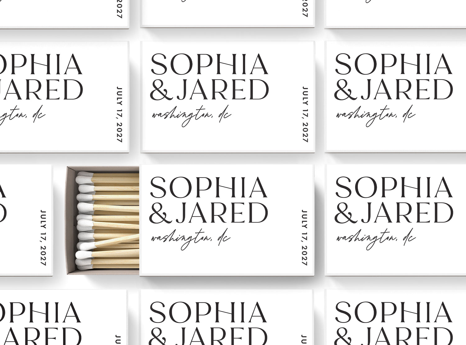 Matches – Wedding Modern