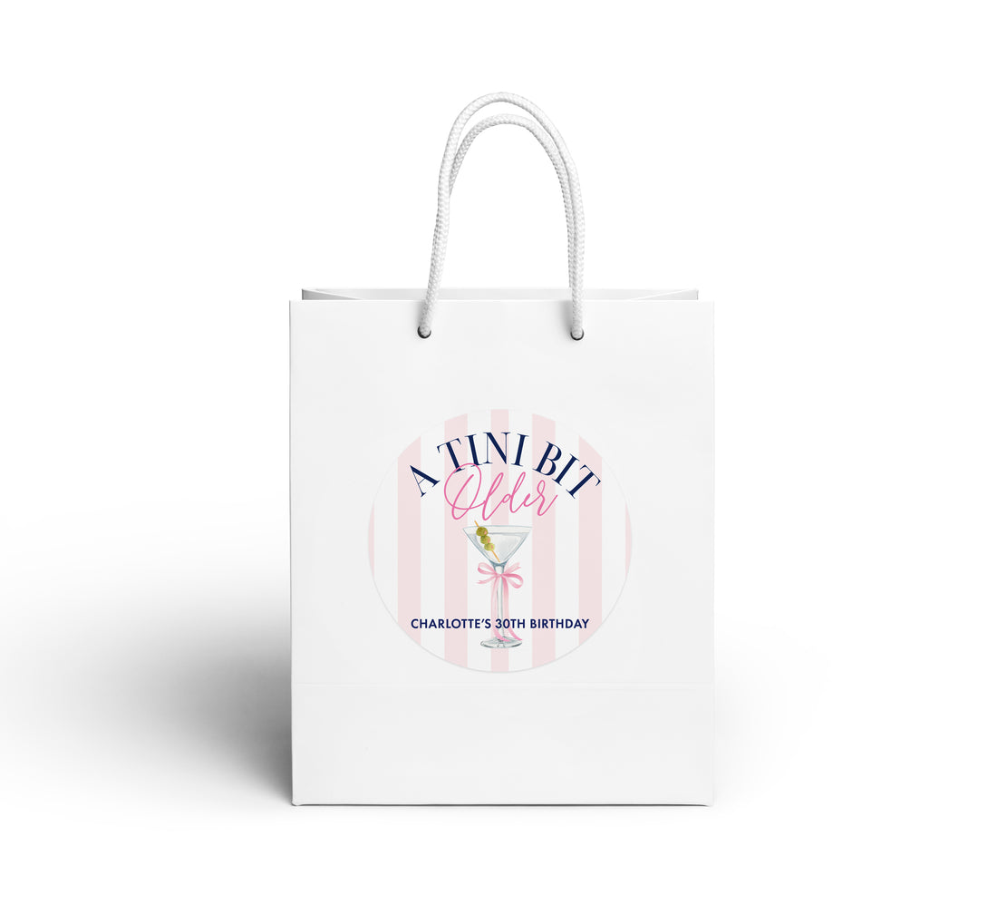 Gift Bag – Tini Bit Older - Martini