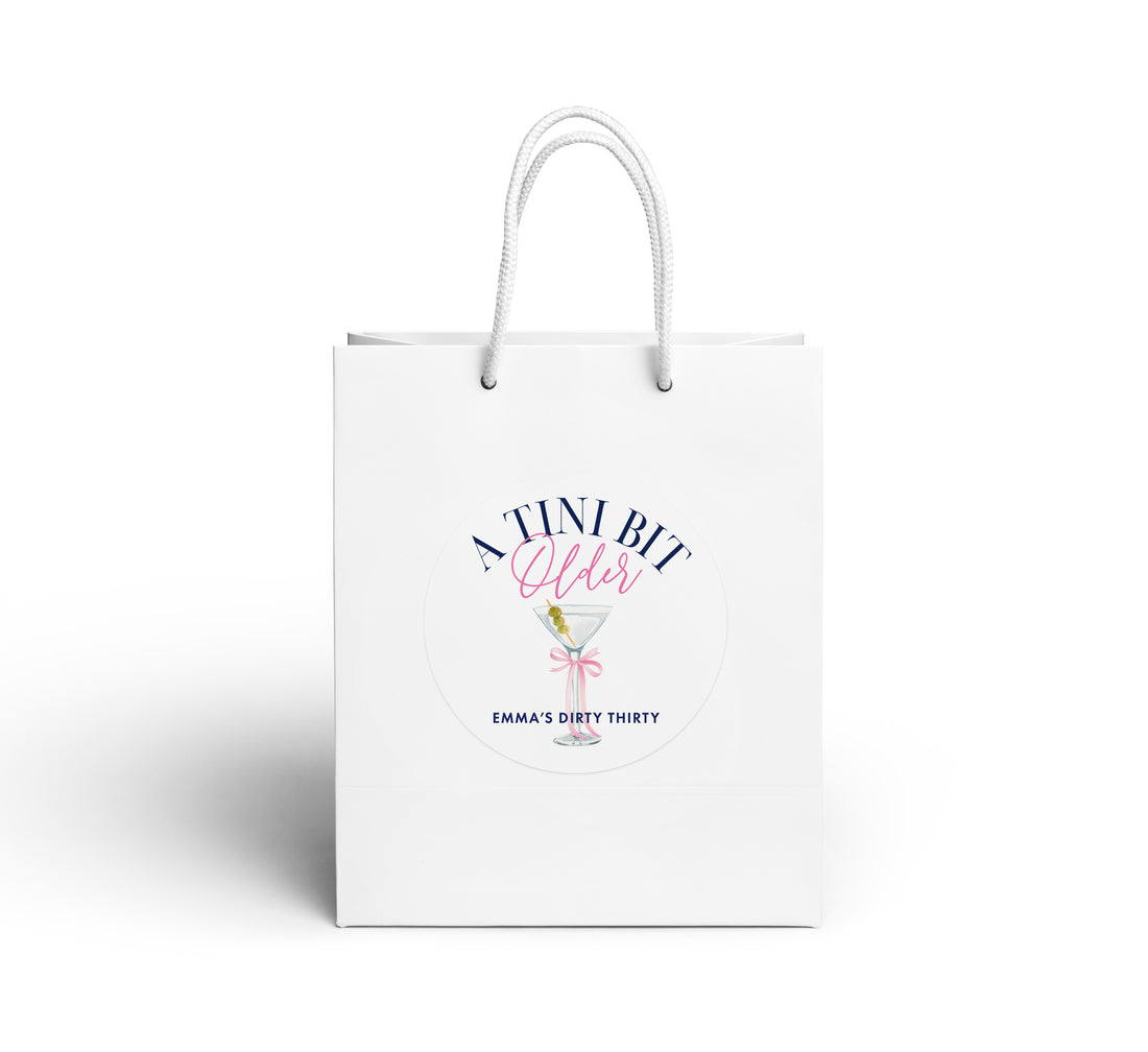 Gift Bag – Tini Bit Older - Martini