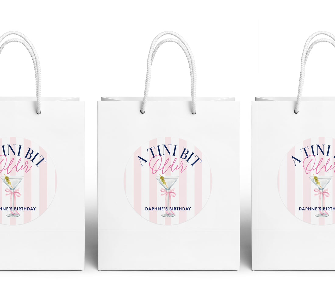 Gift Bag – Tini Bit Older - Martini