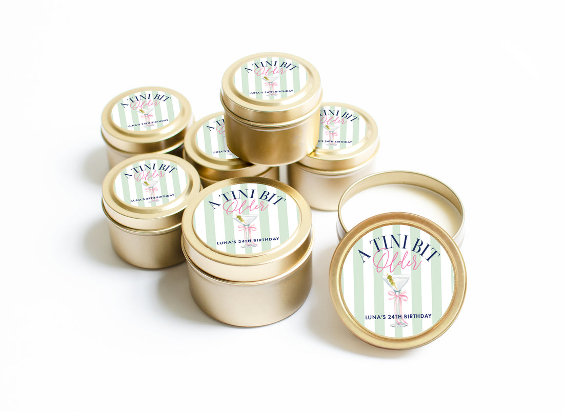 Candles – Tini Bit Older - Martini Green