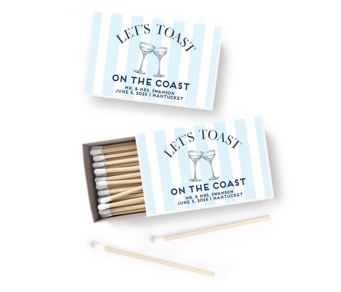 Matches – Toast On The Coast - Coupe