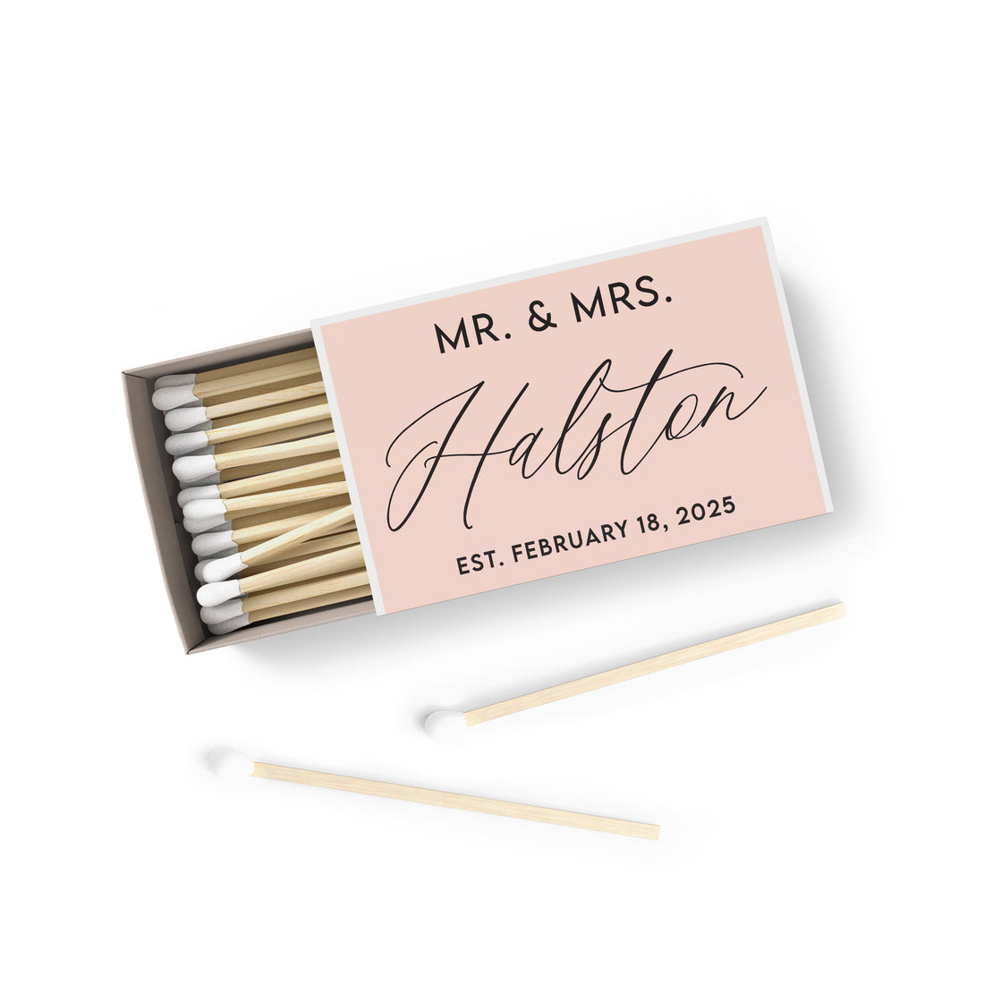 Matches – Mr. & Mrs. Last Name