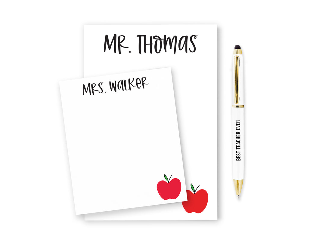 Notepads – Teacher Apple