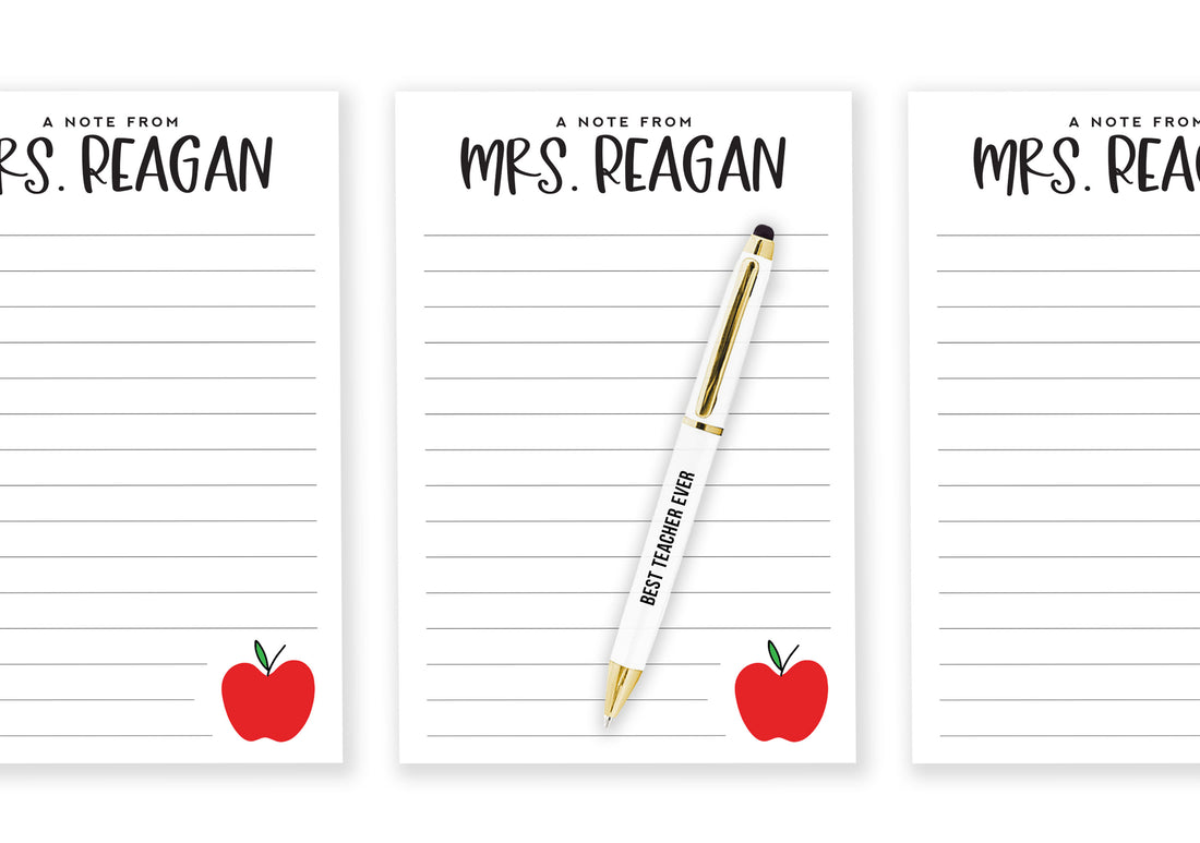Notepads – Teacher Apple
