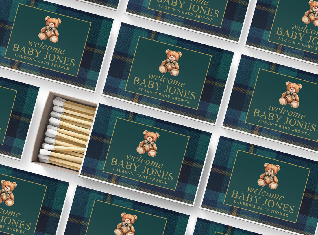 Matches – Elegant Bear – Plaid