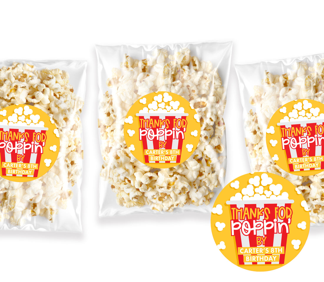 Popcorn Bag – Thanks For Poppin&