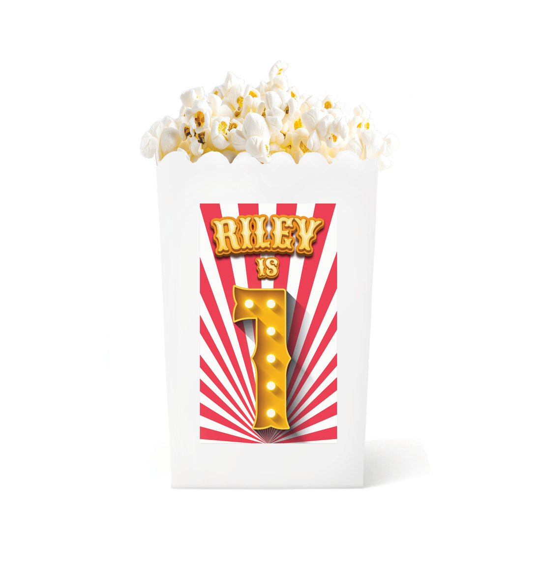 Popcorn Box – Carnival Number