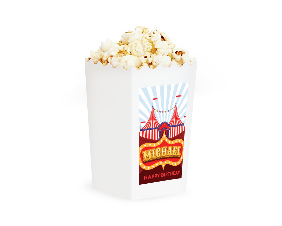 Popcorn Box – Carnival Name