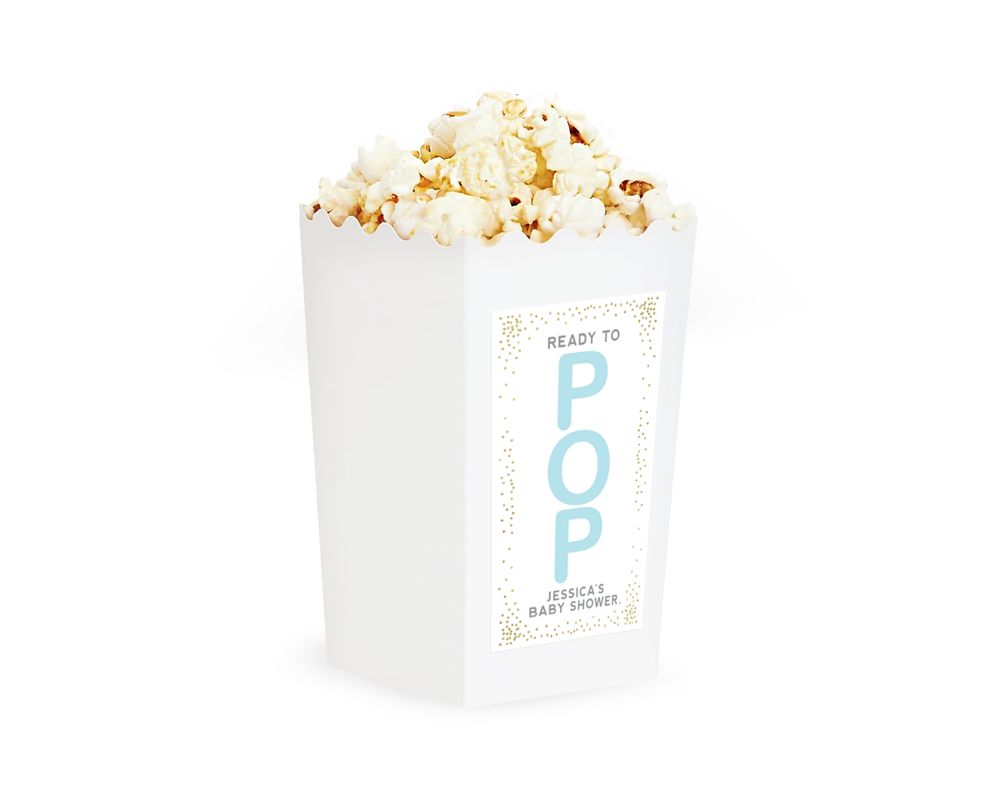 Popcorn Box – Ready To POP Blue