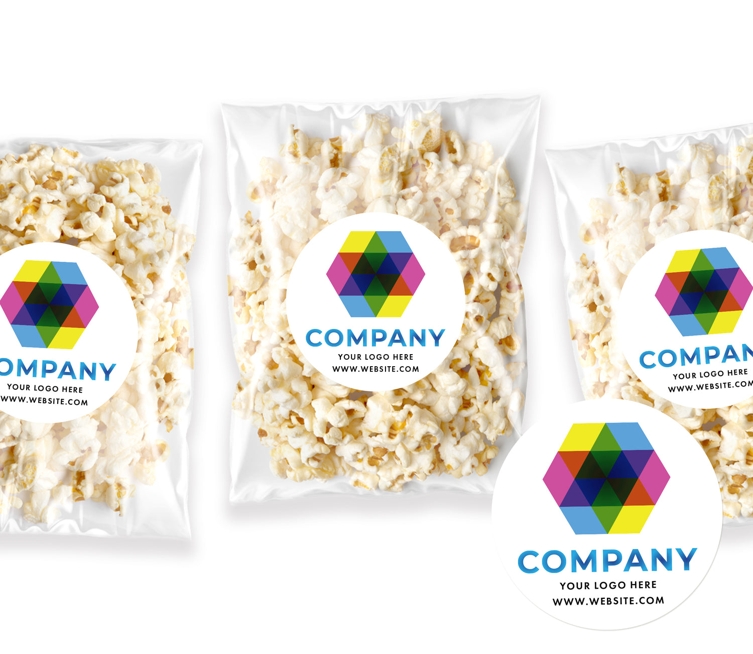 Popcorn Bag – Add Your Own Logo