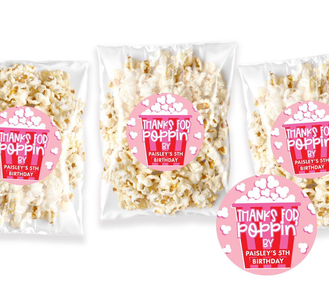Popcorn Bag – Thanks For Poppin&