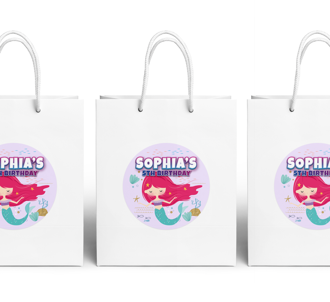 Gift Bag – Purple Mermaid