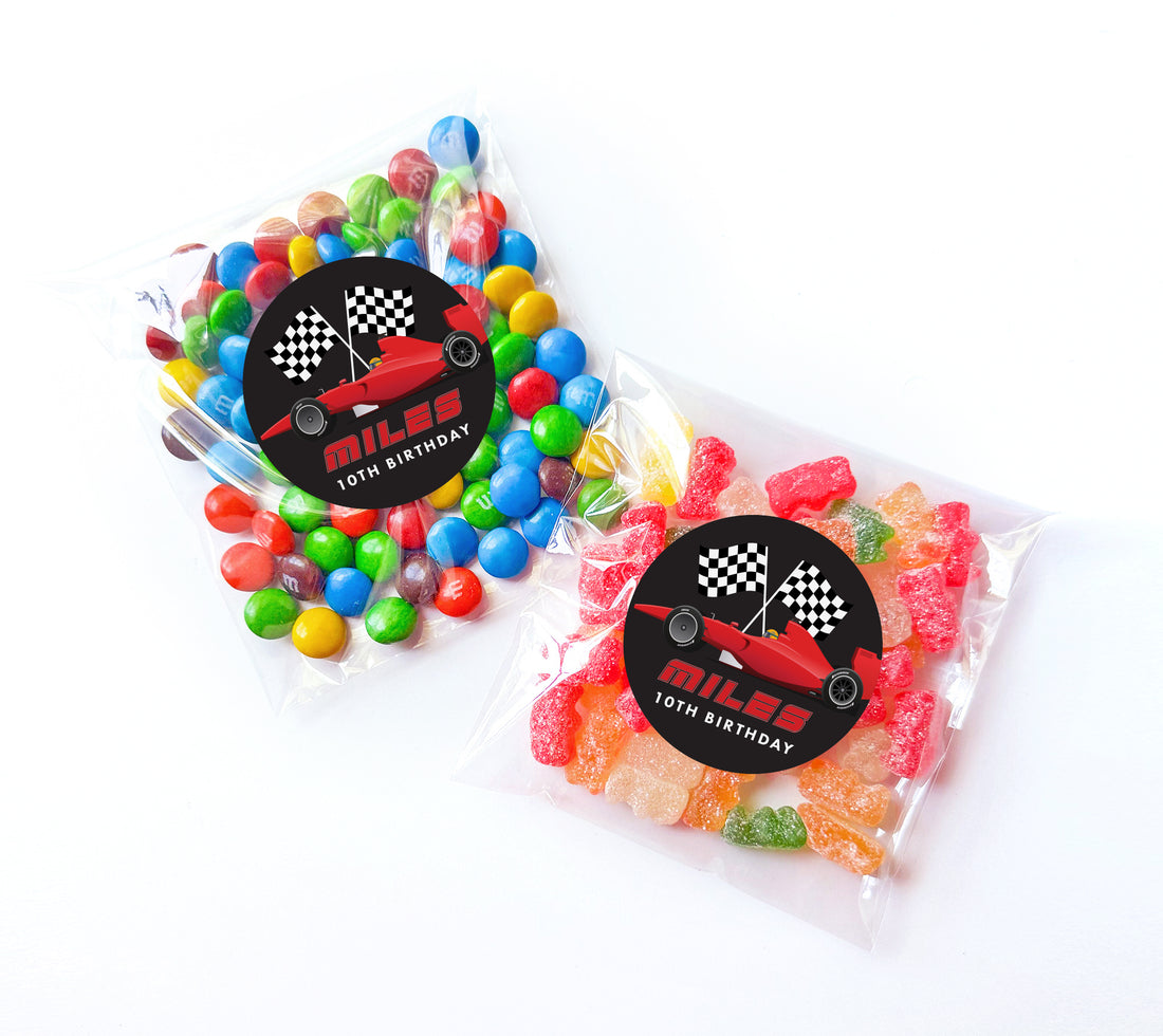 Favor Bags – Race Car