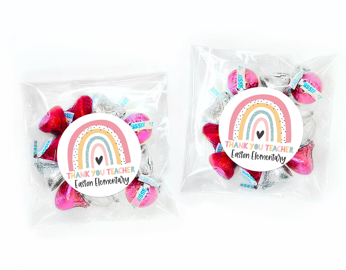 Favor Bags – Thank You Teacher Rainbow