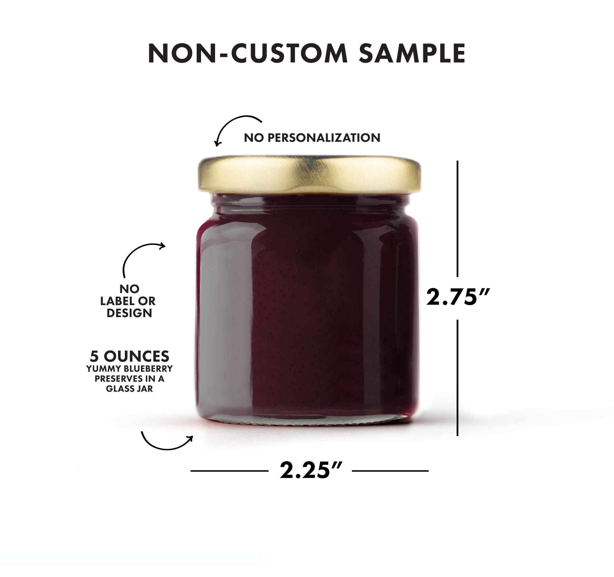 Blueberry Jam - Custom Logo