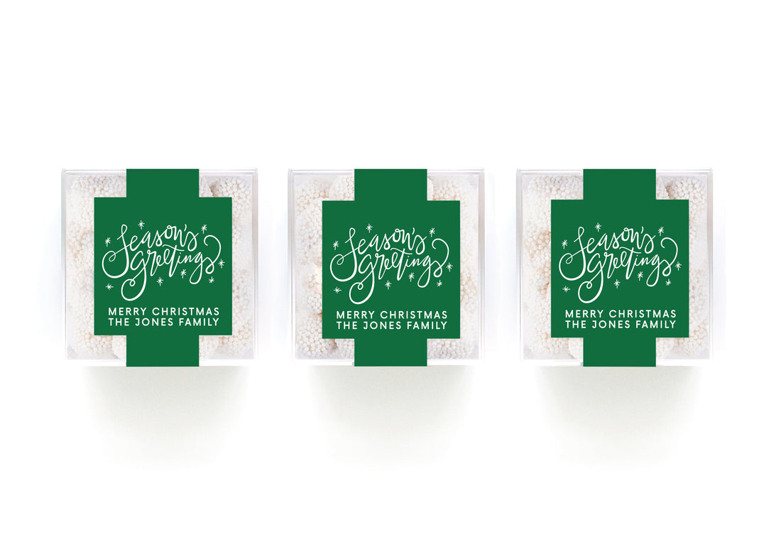 Clear Cubes – Seasons Green