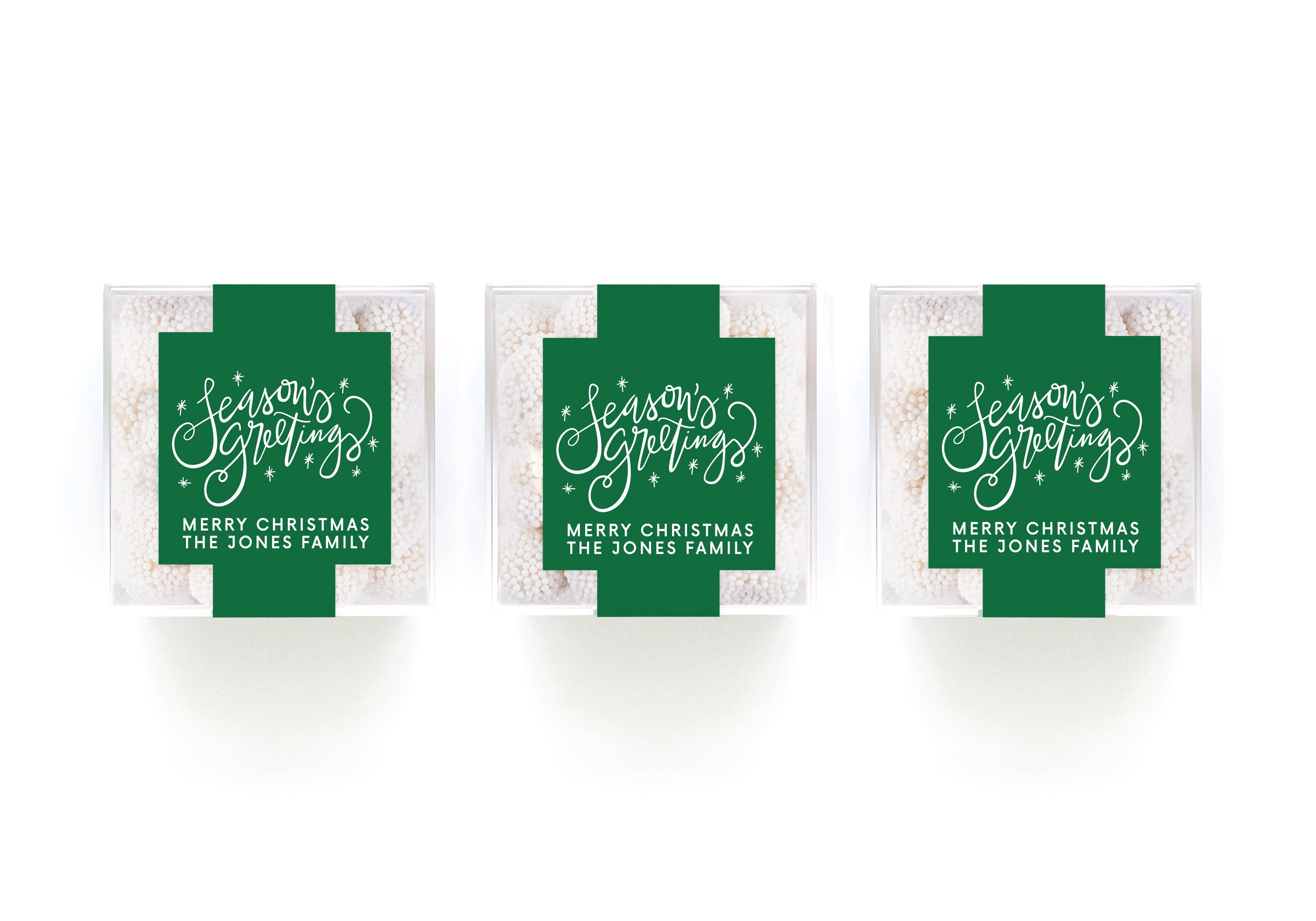 Clear Cubes – Seasons Green