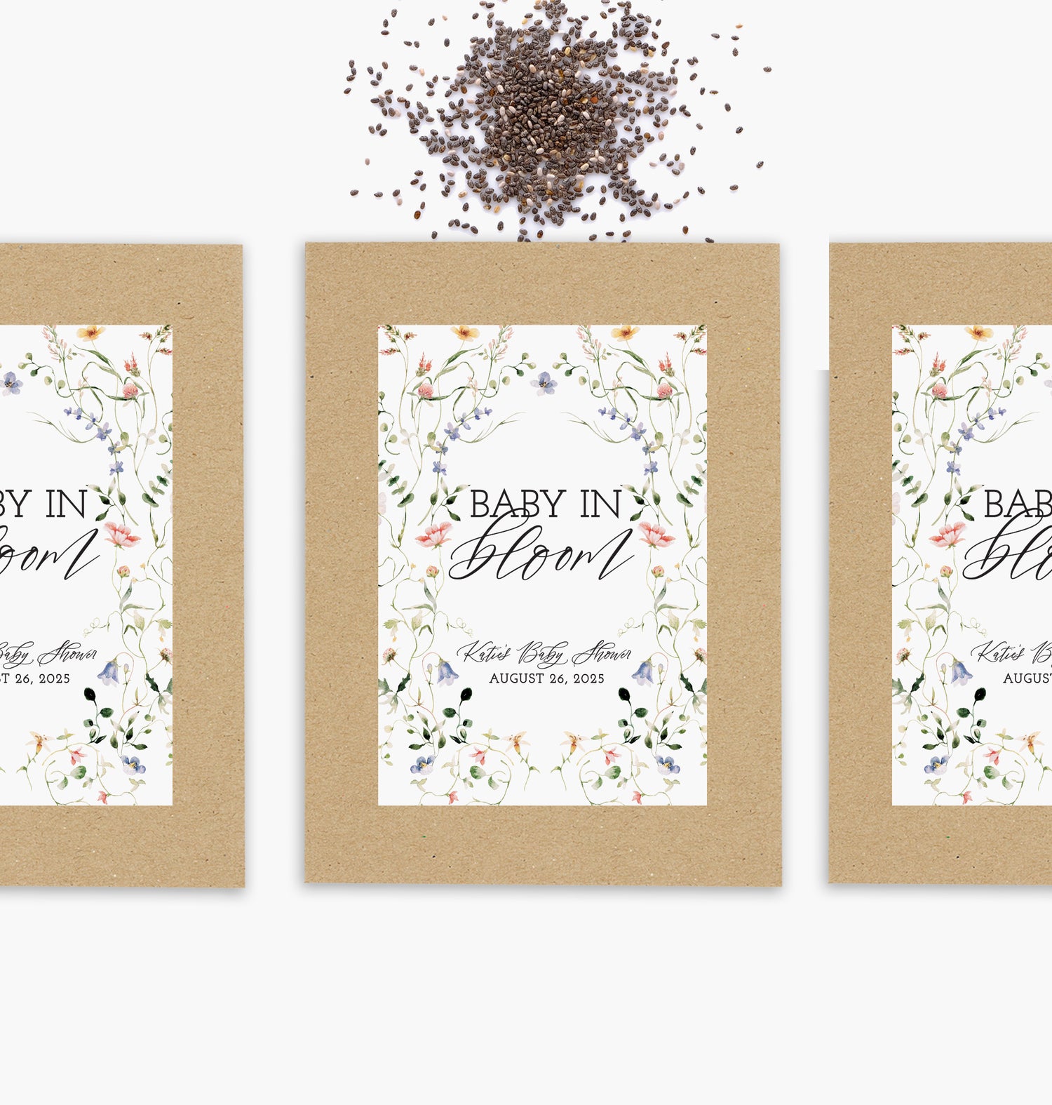 Floral Baby in Bloom Baby Shower Favor – Modern Favors