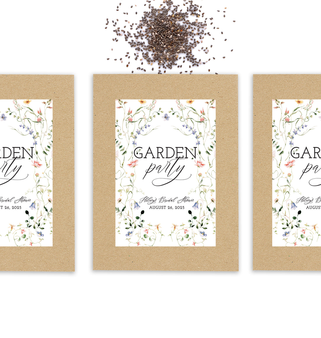 Seed Packets – Garden Party Floral
