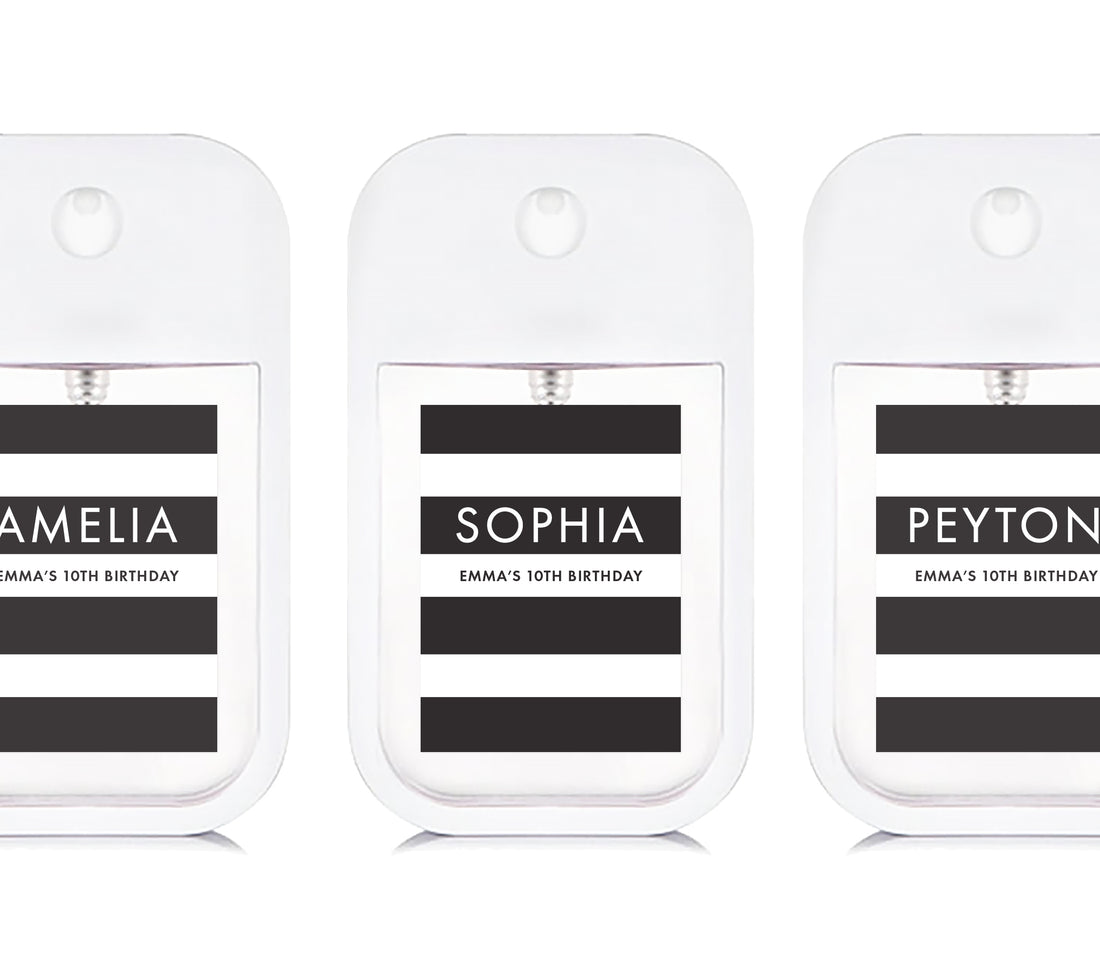 Hand Sanitizer - Glam Spa Party